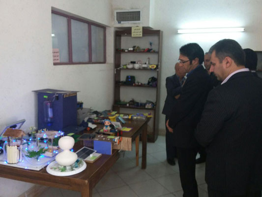 افتتاح آزمایشگاه انرژی های نو  توسط جناب آقای سلطانیان مدیر کل دفتر آموزش متوسطه نظری اداره کل 10 اردیبهشت 97